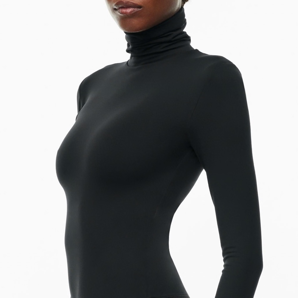 Aritzia Black Long Sleeve Turtleneck